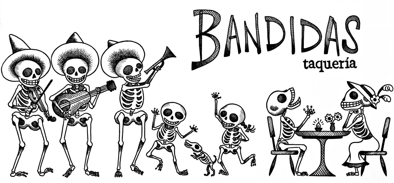 Bandidas logo - shoko-drawings